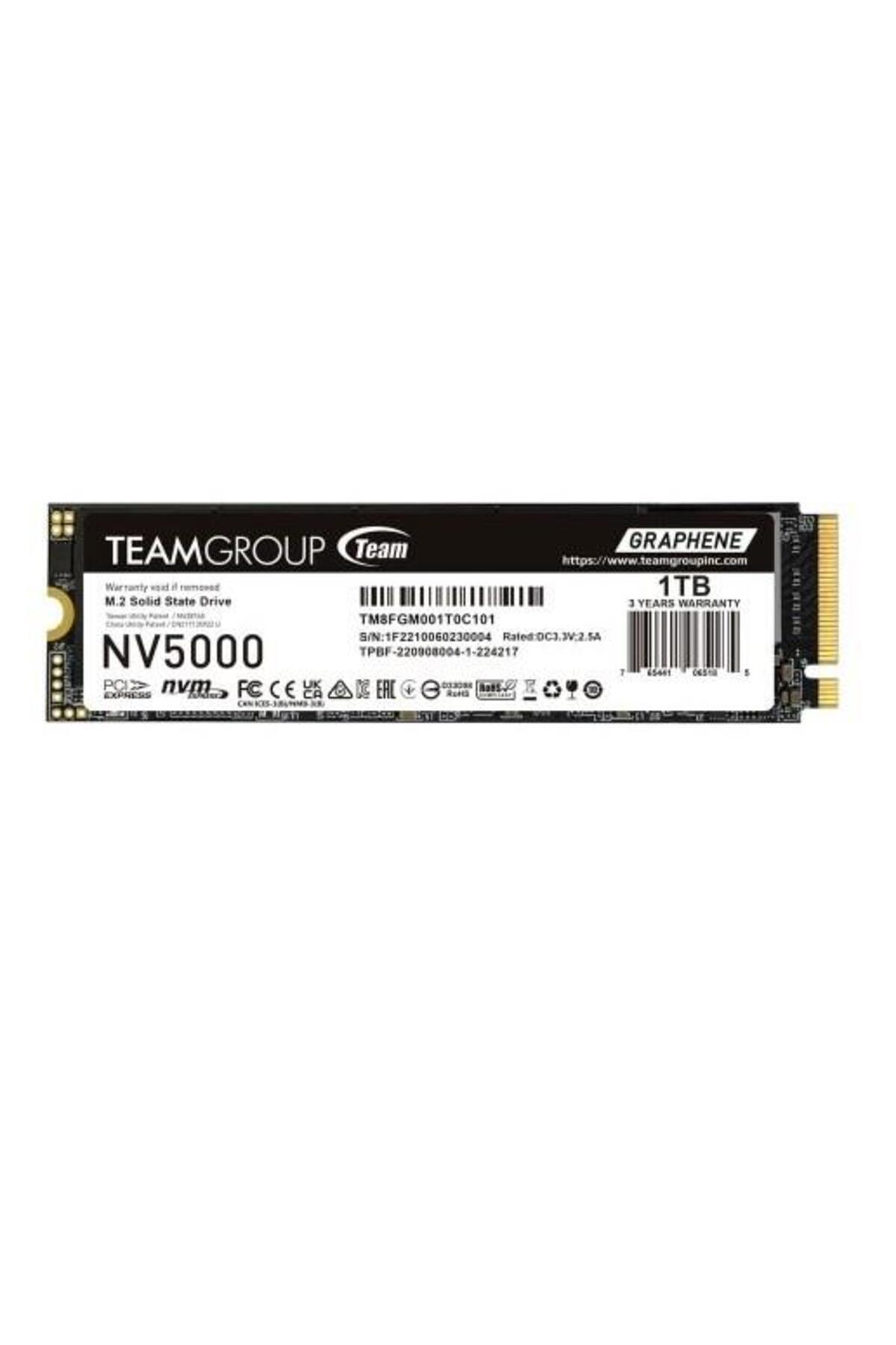 TEAM 1TB NV500 TM8FGM001T0C101 4500- 1900MB/s M2 NVME GEN4 Disk