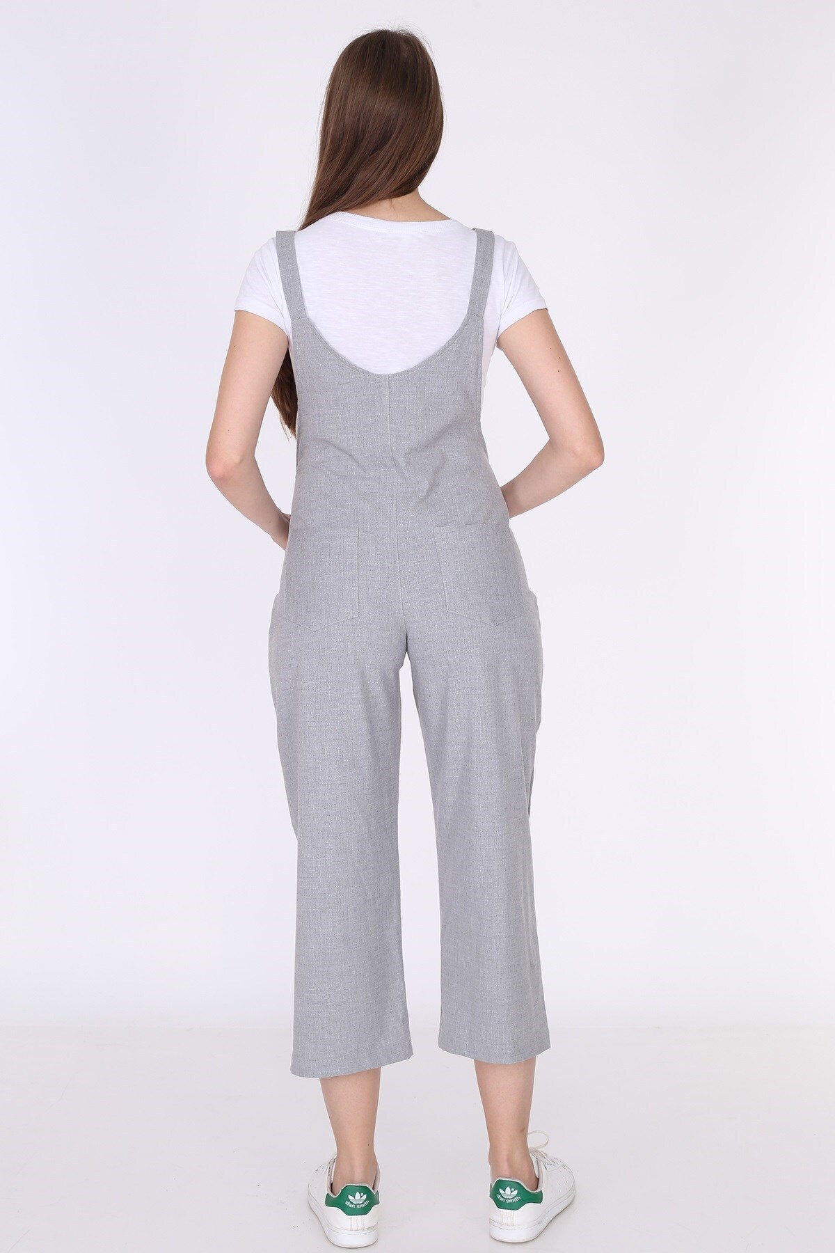 Luvmabelly MYRA6100 - Gri Hamile Salopet fotoğrafı 5 (önizleme)