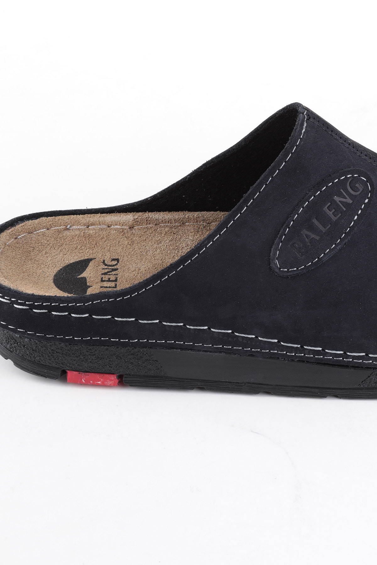 Paleng  Gezer Kışlık Hakiki Deri Erkek Terlik - Görsel 8