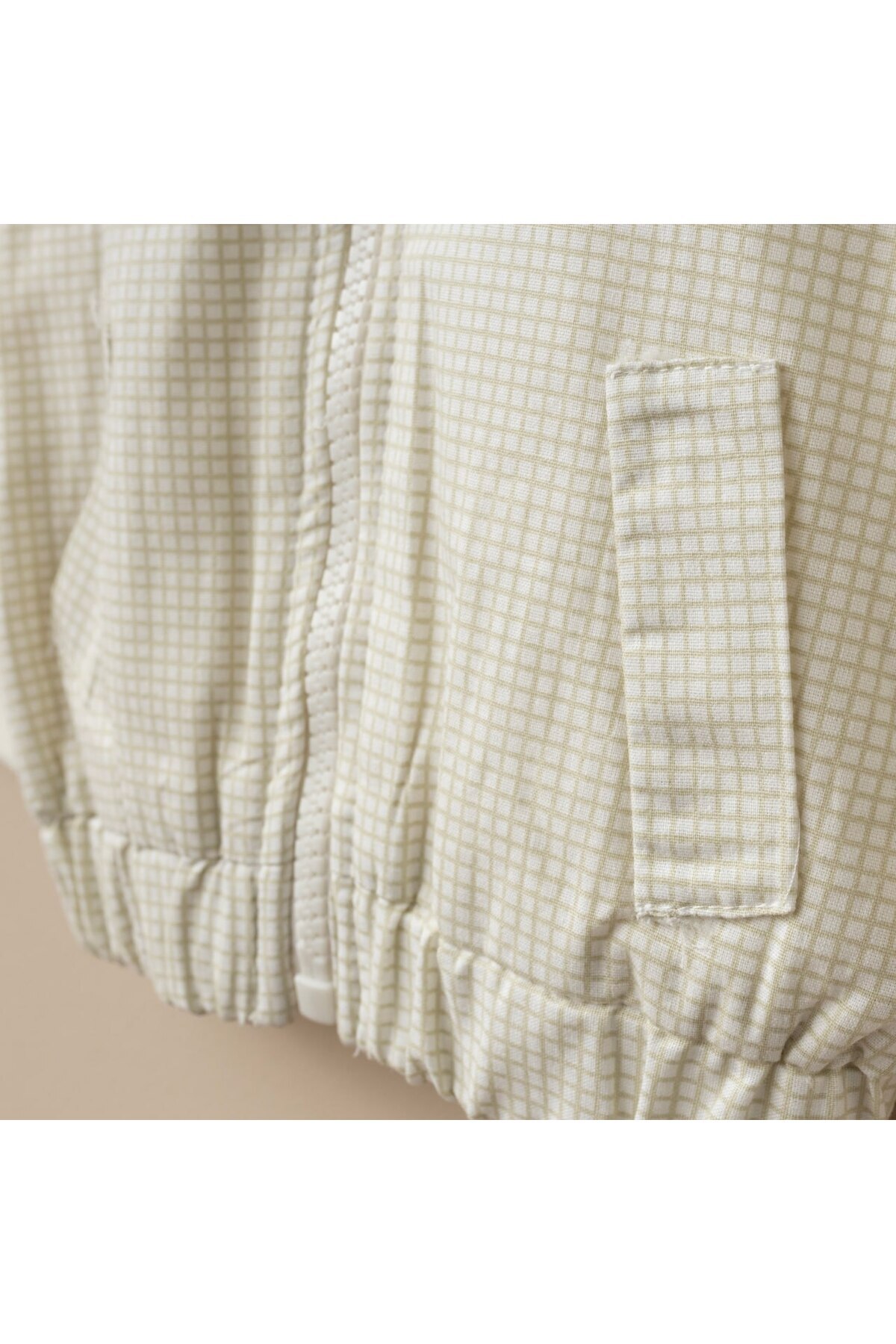 Minimus Yeni Doğan Erkek Bebek 3’lü Yelekli Takım Mavi & Yeşil Pötikareli Pamuklu Mevlüt Düğün Özel Gün fotoğrafı 7 (önizleme)