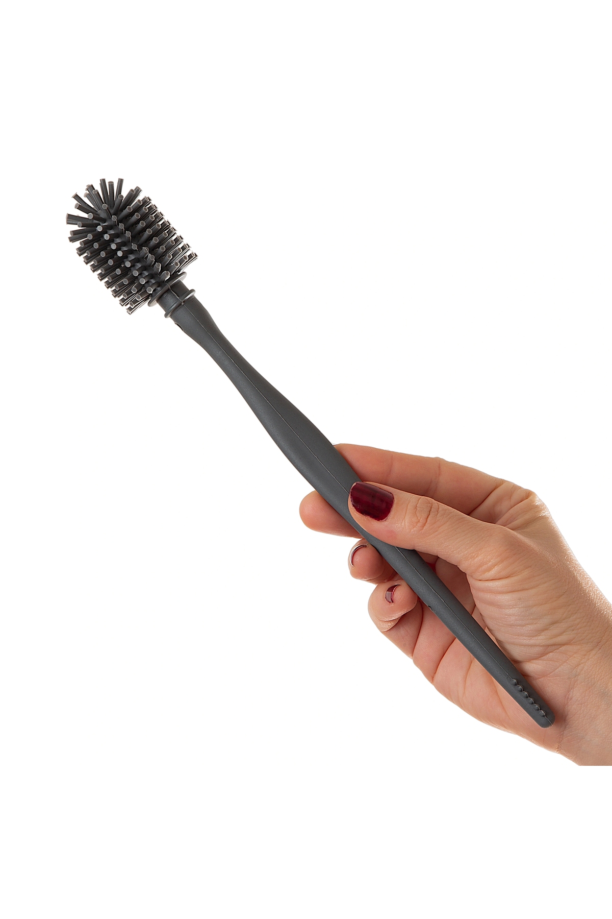 Babyjem Emzik Ve Biberon Temizleme Fırçası Gri fotoğrafı 2 (önizleme)