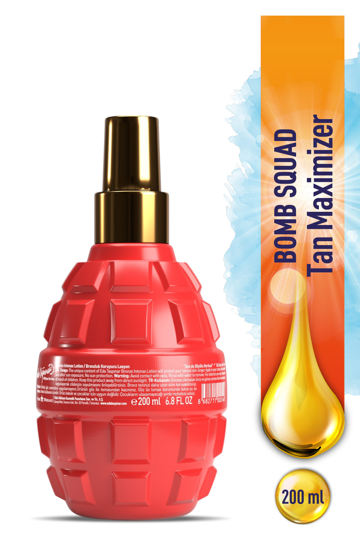 Tan Maximizer Bronzluk Destekleyici Losyon – Nemlendirici Bakım & Bronz Görünüm 200 ml — EDA-00168 — تصویر 3 از 6