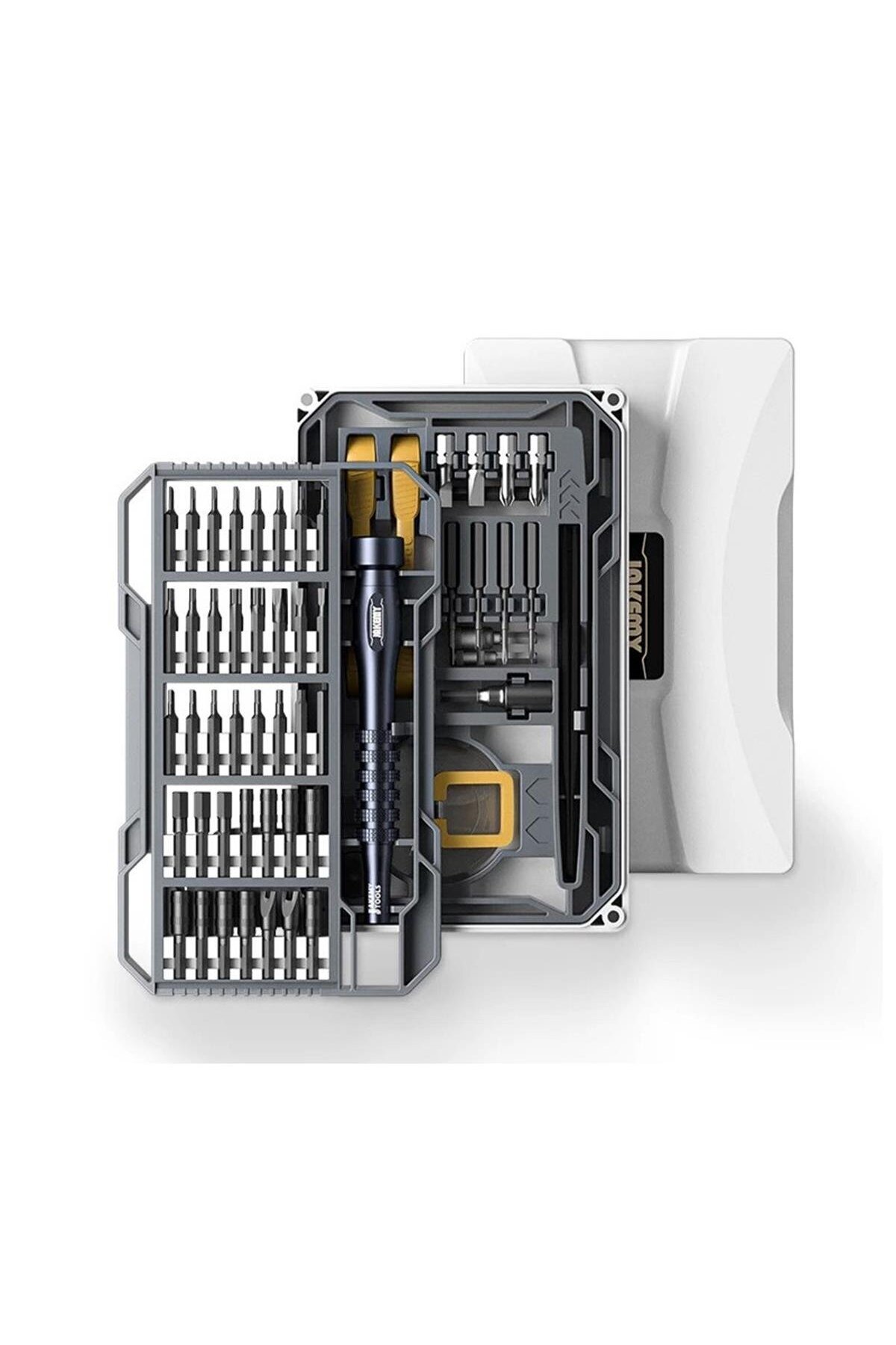 Jakemy JM-8187 83 Parça Taşınabilir Mıknatıslı Hassas Tornavida Seti