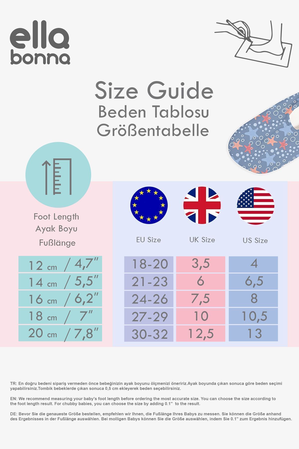 Ella Bonna Kaydırmaz Taban Unisex Bebek Çocuk Deniz Ayakkabısı Havuz Patiği  Güneş Desenli fotoğrafı 2 (önizleme)