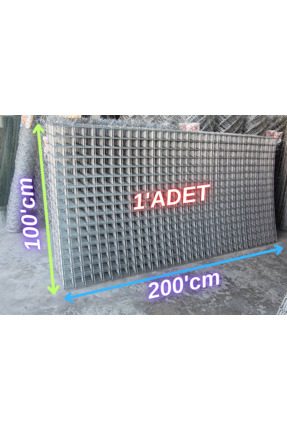 ÖR-AS TEL ÖRGÜ & PANEL ÇİT SİSTEMLERİ Galvanizli Hasır Tel-( 5.5 X 5.5 Göz Ar...