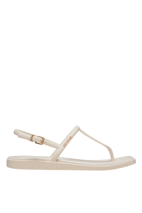Crocs Miami Thong Sandal Kadın Terlik Cr209793-crc.0ww Krem-38-39