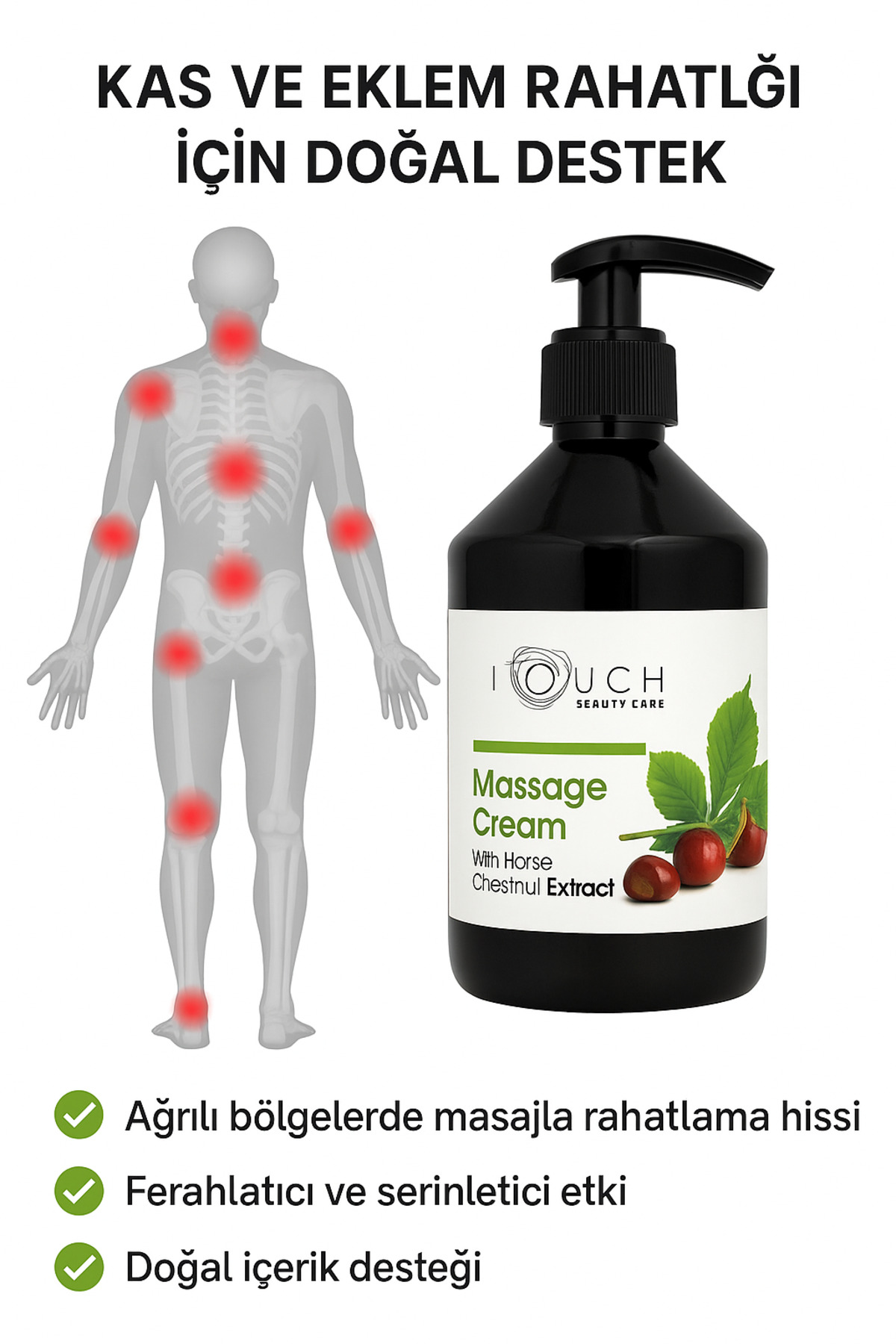 I Touch Beauty Care At Kestanesi Özlü Masaj Kremi — atmssgekrem — تصویر 3 از 3