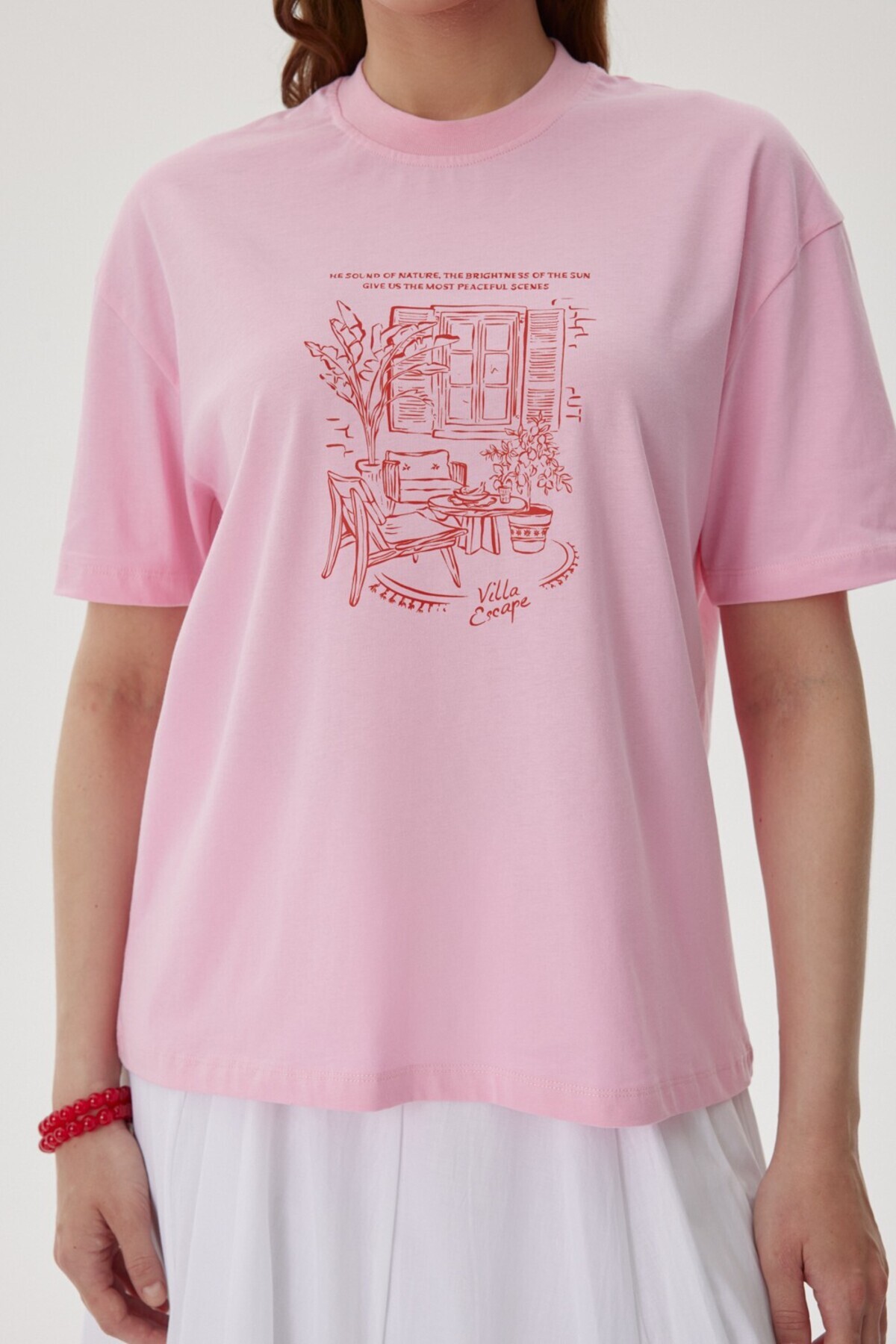 Buly  VILLA ESCAPE BASKILI T SHIRT - Görsel 5