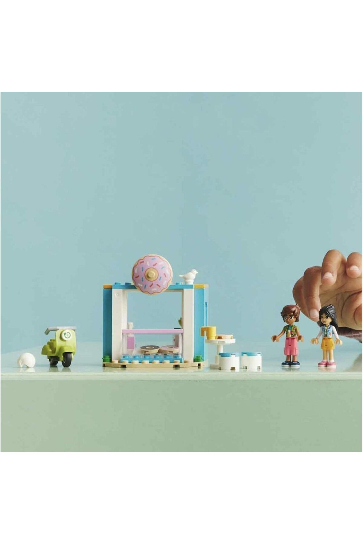 ® فروشگاه دونات فرندز ۴۱۷۲۳ – مجموعه ساختنی اسباب‌بازی برای کودکان ۴ سال به بالا (۶۳ قطعه)