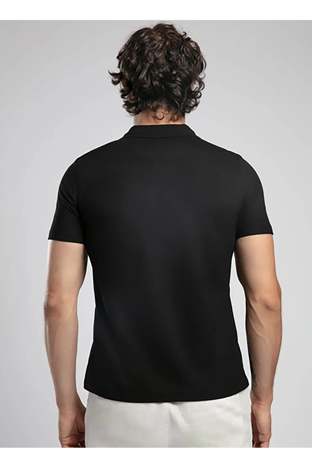 پولوشرت مردانه راسته آستین کوتاه | لی کوپر Lee Cooper 252 LCM 242017 - تصویر 4