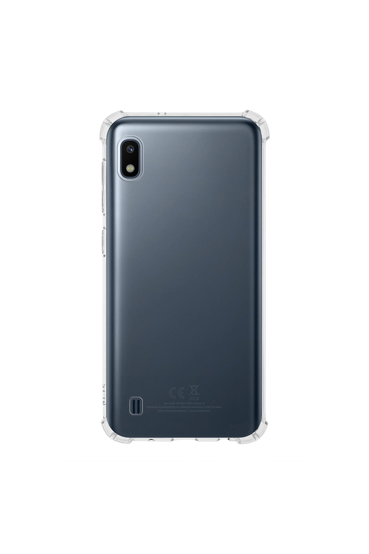 Samsung Galaxy A10 Şeffaf Airbag Antishock Köşe Korumalı Silikon Kılıf