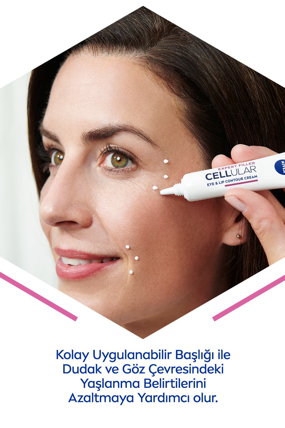 Cellular Expert Filler Kırışıklık Karşıtı Göz Kremi 15 ml,Sıkılaştırıcı,,Kaz Ayağı,Hyaluronik Asit — 82387-06100-31 — تصویر 3 از 8