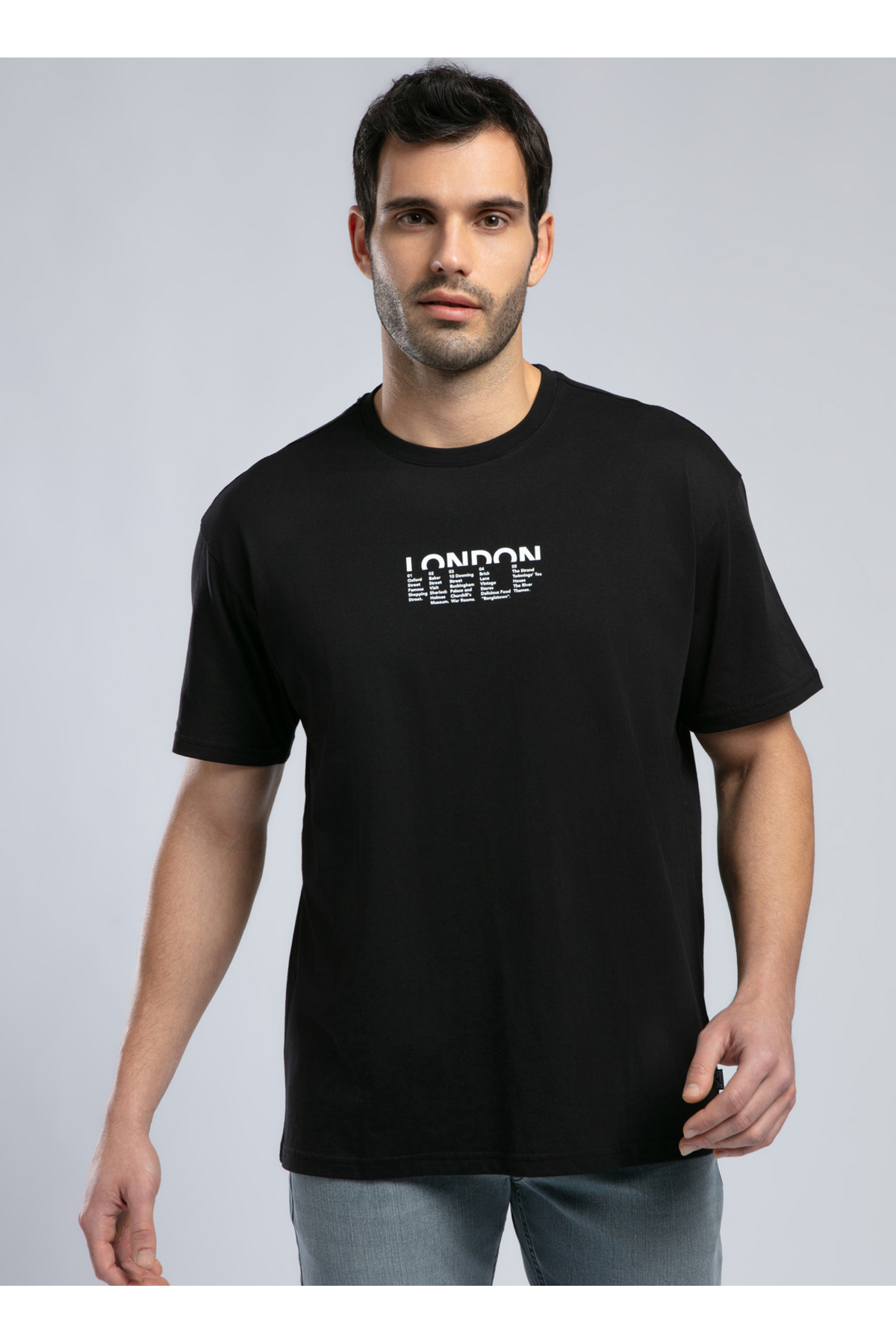 تی شرت مردانه طرح دار آستین کوتاه | لی کوپر Lee Cooper 252 LCM 242025 - تصویر 2