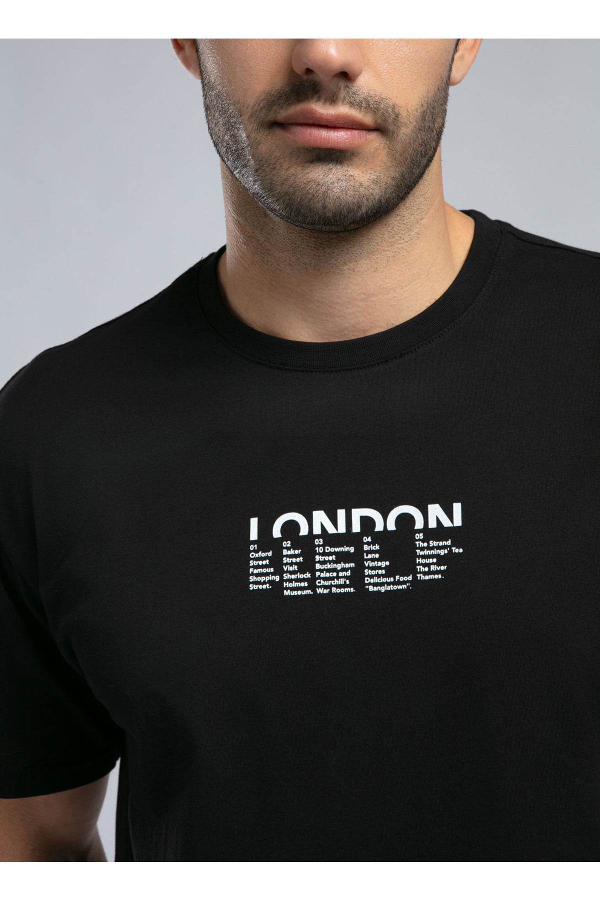 تی شرت مردانه طرح دار آستین کوتاه | لی کوپر Lee Cooper 252 LCM 242025 - تصویر 3