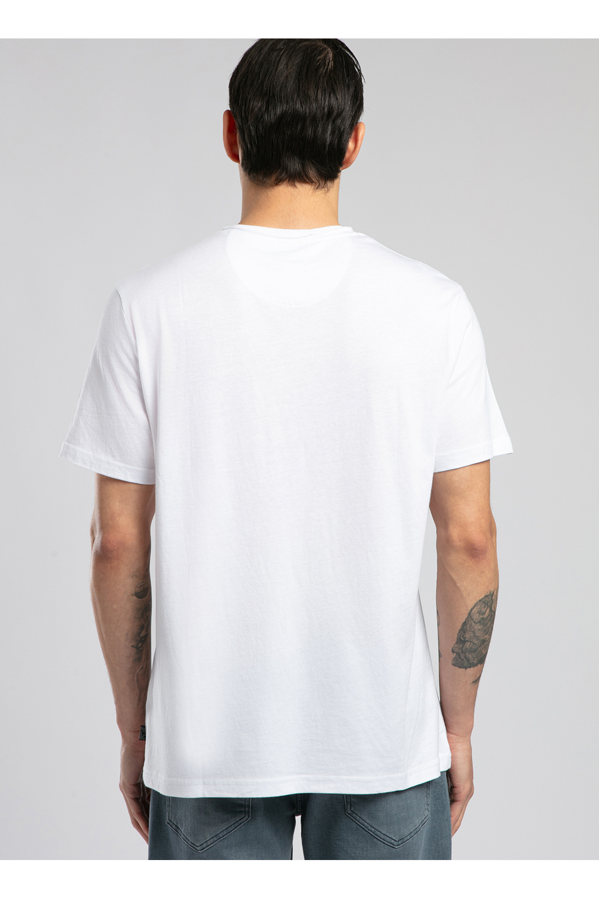 تی شرت مردانه راسته آستین کوتاه | لی کوپر Lee Cooper 252 LCM 242005 - تصویر 3