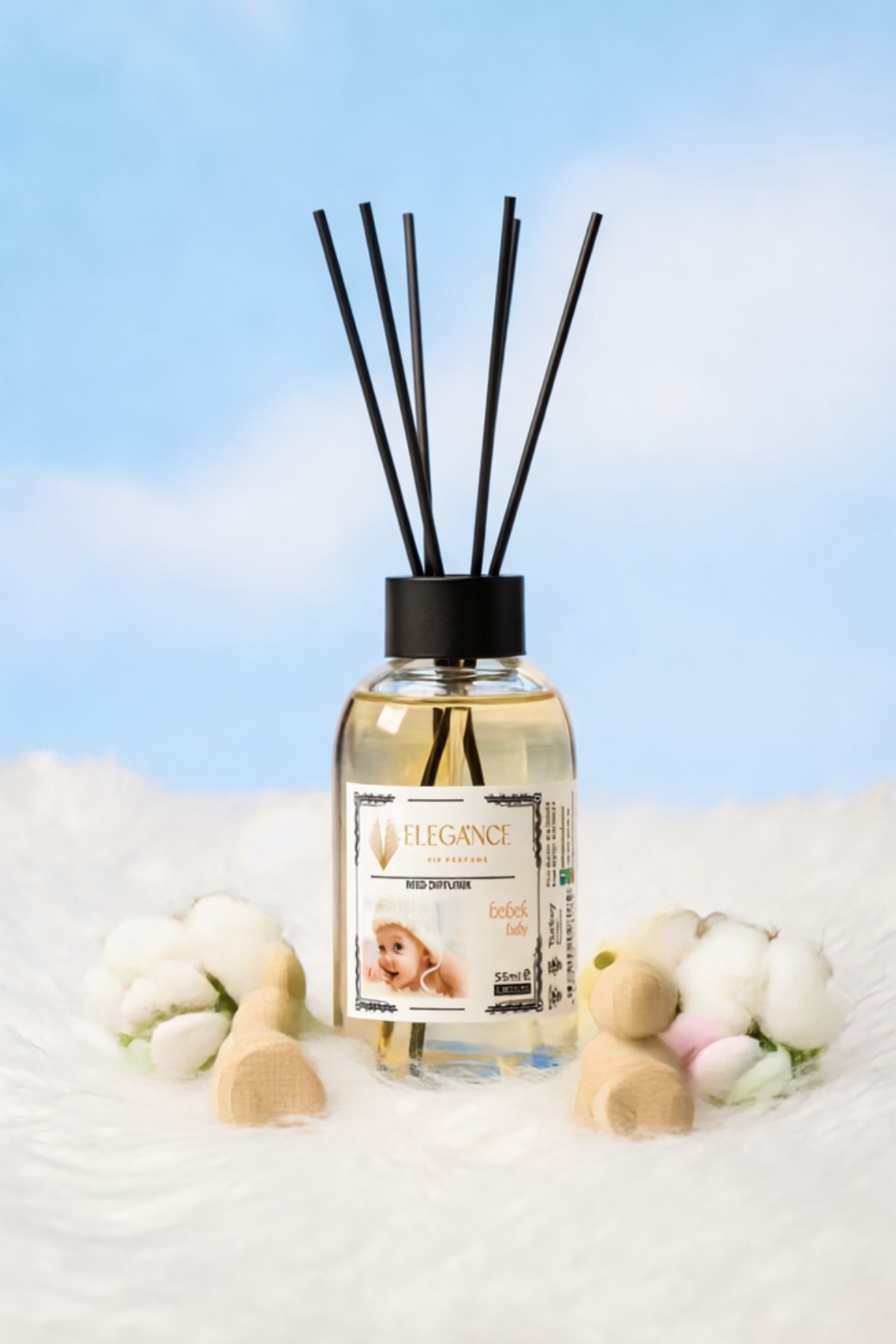 Elegance vip Perfume Bebek Reed Diffuser Bambu Çubuklu Oda Kokusu (55 Ml) fotoğrafı 2 (önizleme)