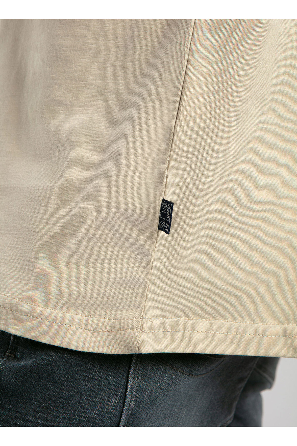 تی شرت مردانه راسته آستین کوتاه | لی کوپر Lee Cooper 252 LCM 242003 - تصویر 3