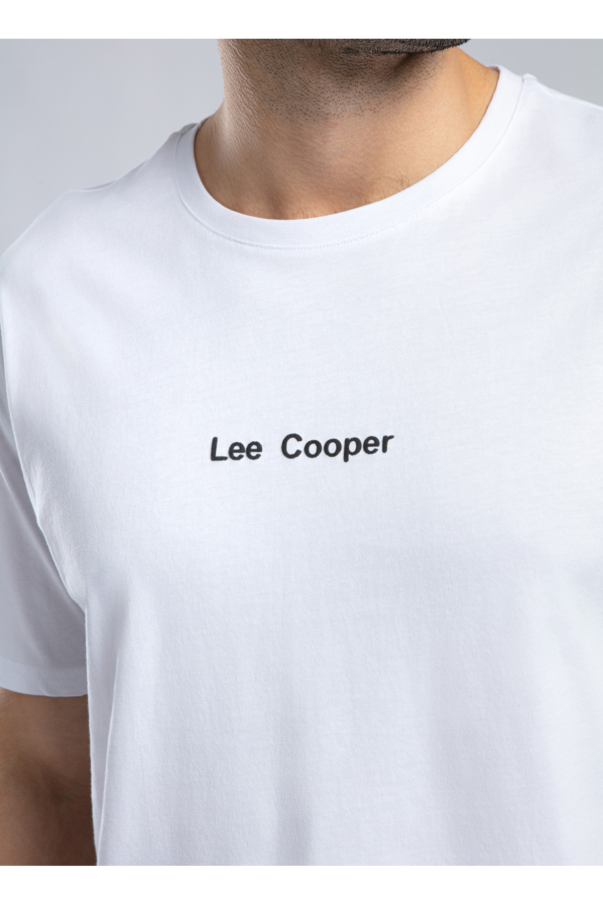 تی شرت مردانه راسته آستین کوتاه | لی کوپر Lee Cooper 252 LCM 242006 - تصویر 3