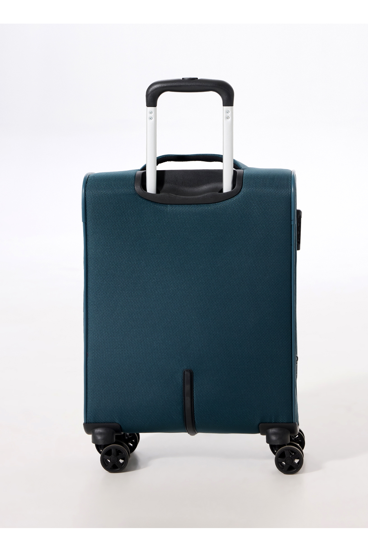 Roncato Yeşil Çekçekli Kumaş Valiz 41464387 Trolley Cabina 4R Jazz