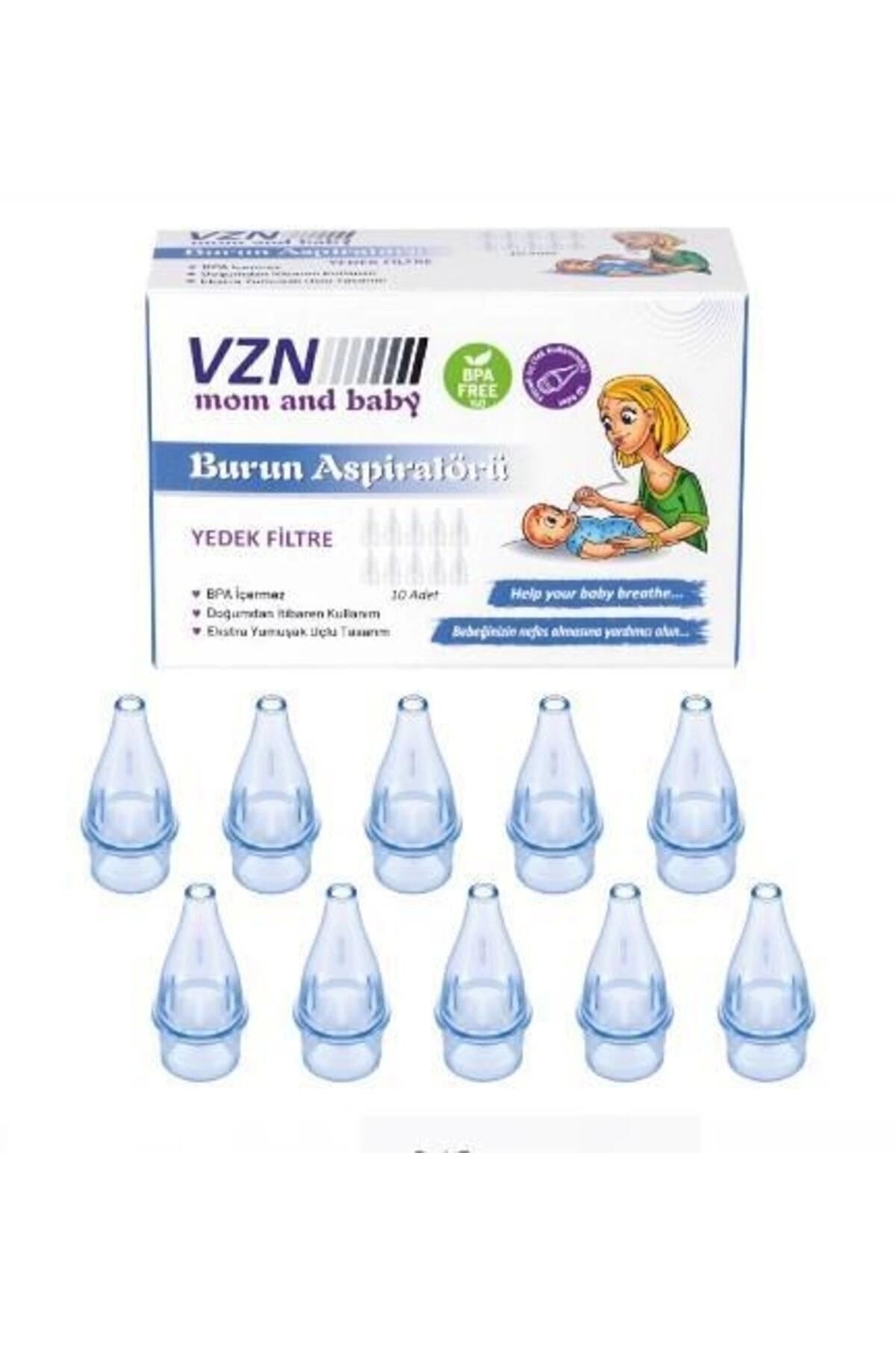 VZN Burun Aspiratörü Yedek Ucları