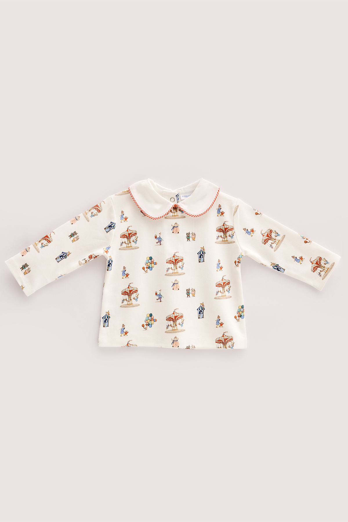 Atelier Babbi %100 Pamuk 3'Lü Body & Pantolon & T-Shirt Seti - Funfair fotoğrafı 5 (önizleme)