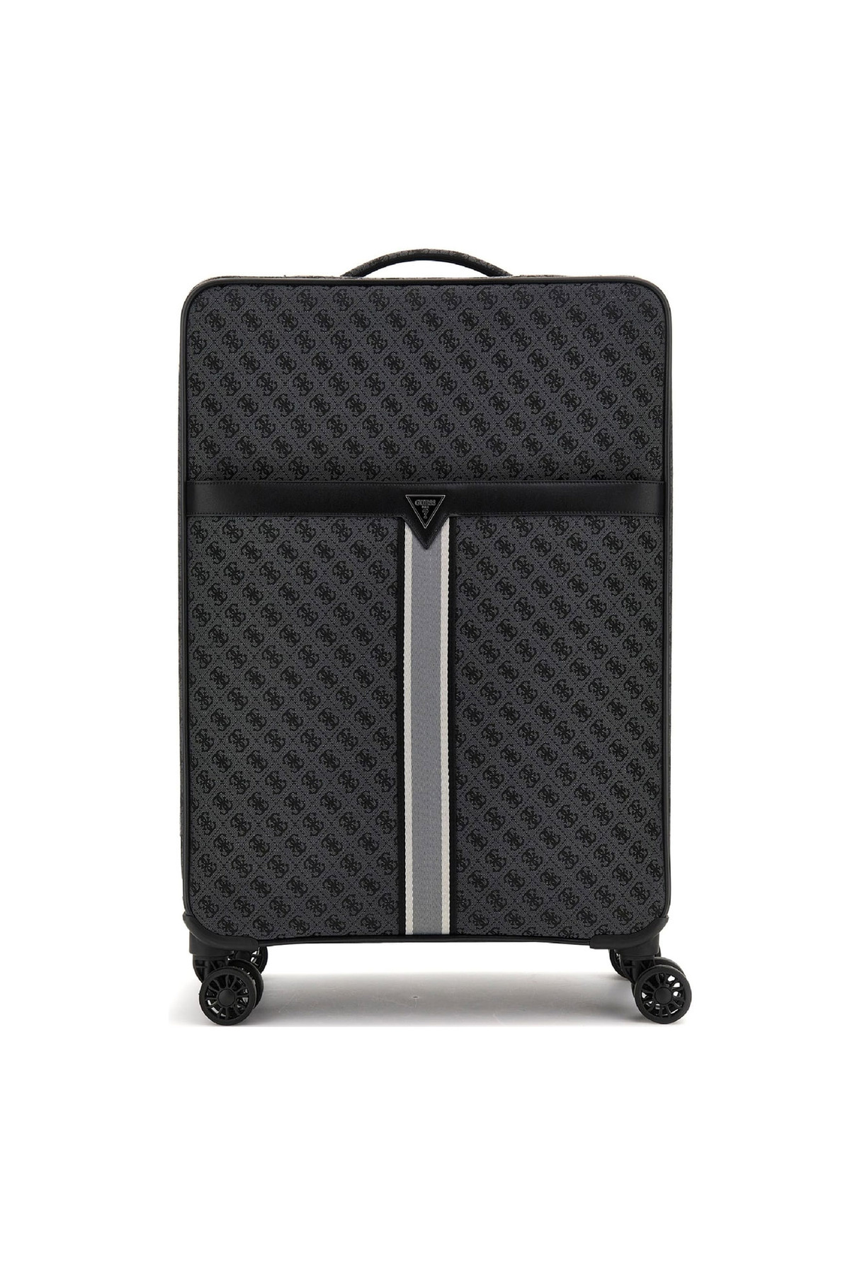 گس چمدان چرخ‌دار خاکستری سخت NAPOLI TRAVEL-LINEAR FLORAL STRETCH