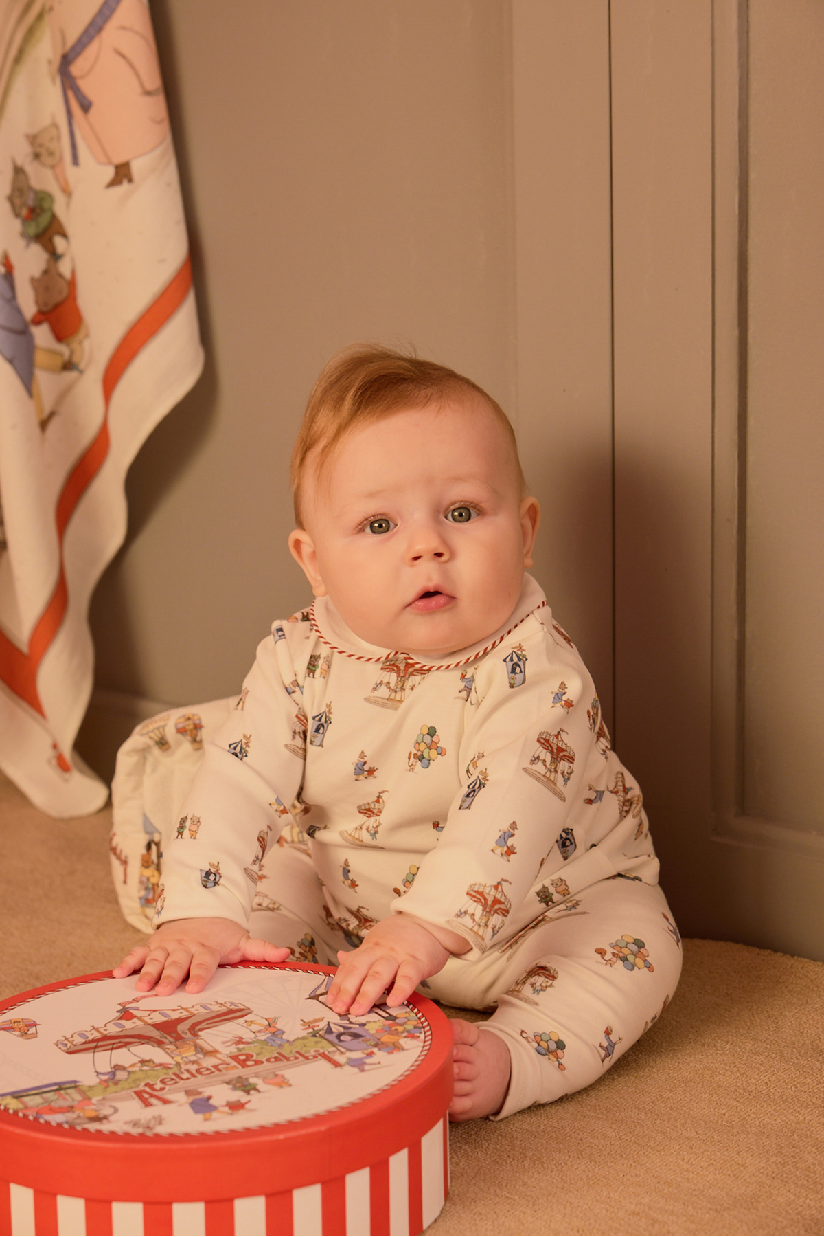 Atelier Babbi %100 Pamuk 3'Lü Body & Pantolon & T-Shirt Seti - Funfair fotoğrafı 2 (önizleme)