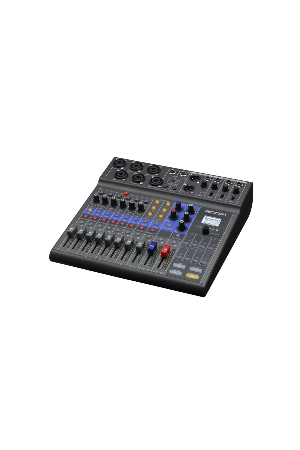 Zoom LiveTrak L-8 8-Kanal Dijital Mikser Recorder - Fiyatı, Yorumları