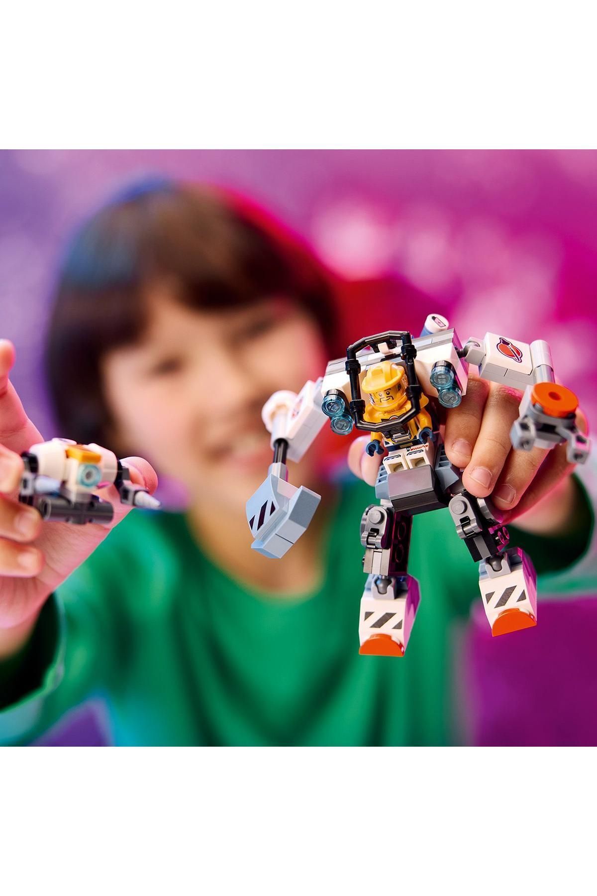 ® ربات ساخت‌وساز فضایی شهری 60428 – مجموعه ساخت‌وساز برای سنین ۶ سال و بالاتر (۱۴۰ قطعه)