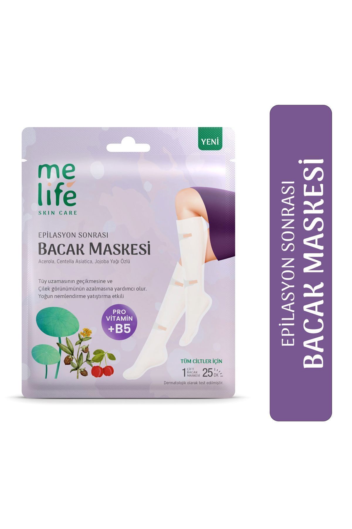 MELIFE Epilasyon Sonrası Bacak Maskesi 50 Ml