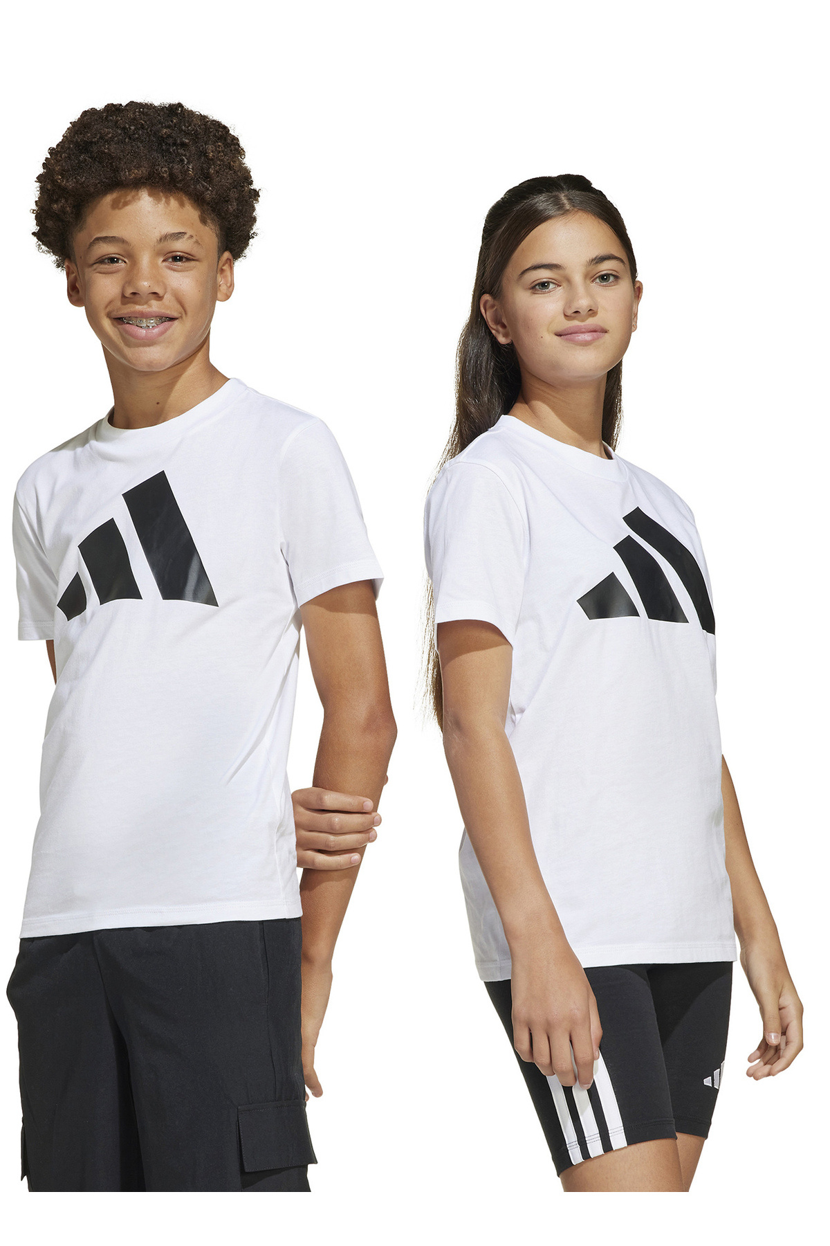 تی شرت دخترانه راسته آستین کوتاه | آدیداس adidas JC9659 - تصویر 3