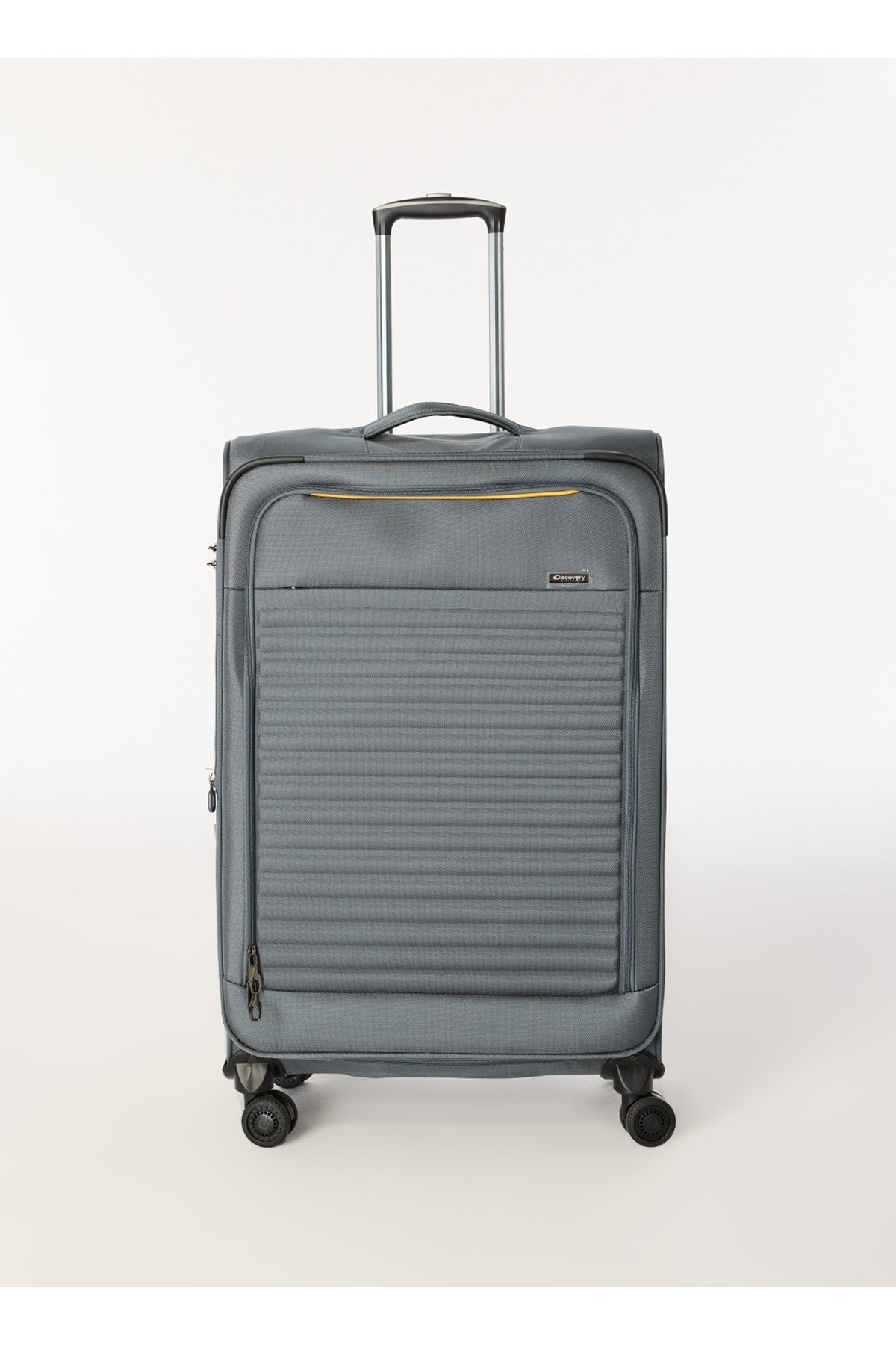 دیسکاوری اکسپدیشن چمدان پارچه‌ای خاکستری با چرخ دستی DSC-630 B.SIZE