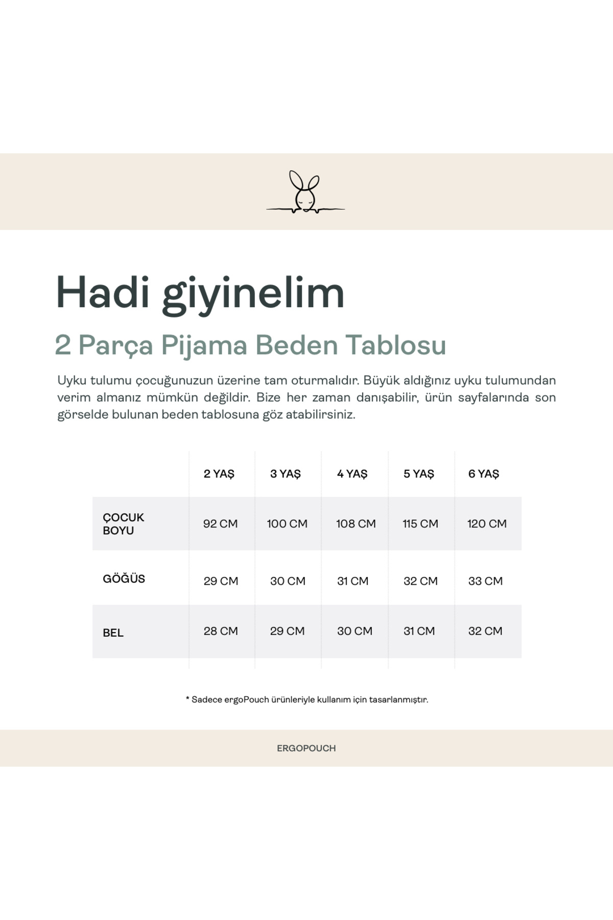 ergopouch Australia Organik Pamuklu 2 Parça Uzun Pijama (0.2 TOG) fotoğrafı 2 (önizleme)