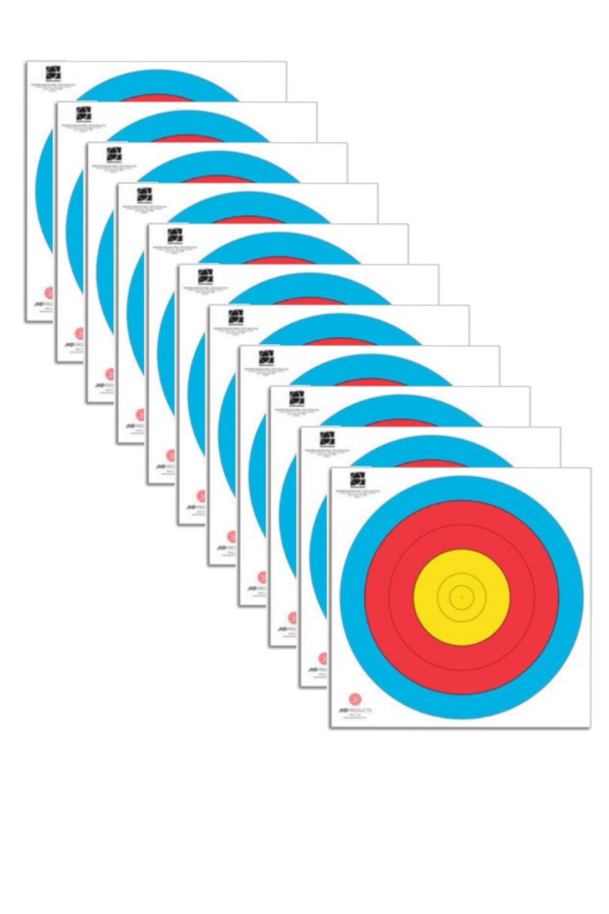 JVD Target Face Fita - Okçuluk Hedef Kağıdı (Yüzü) 60 Cm. 5