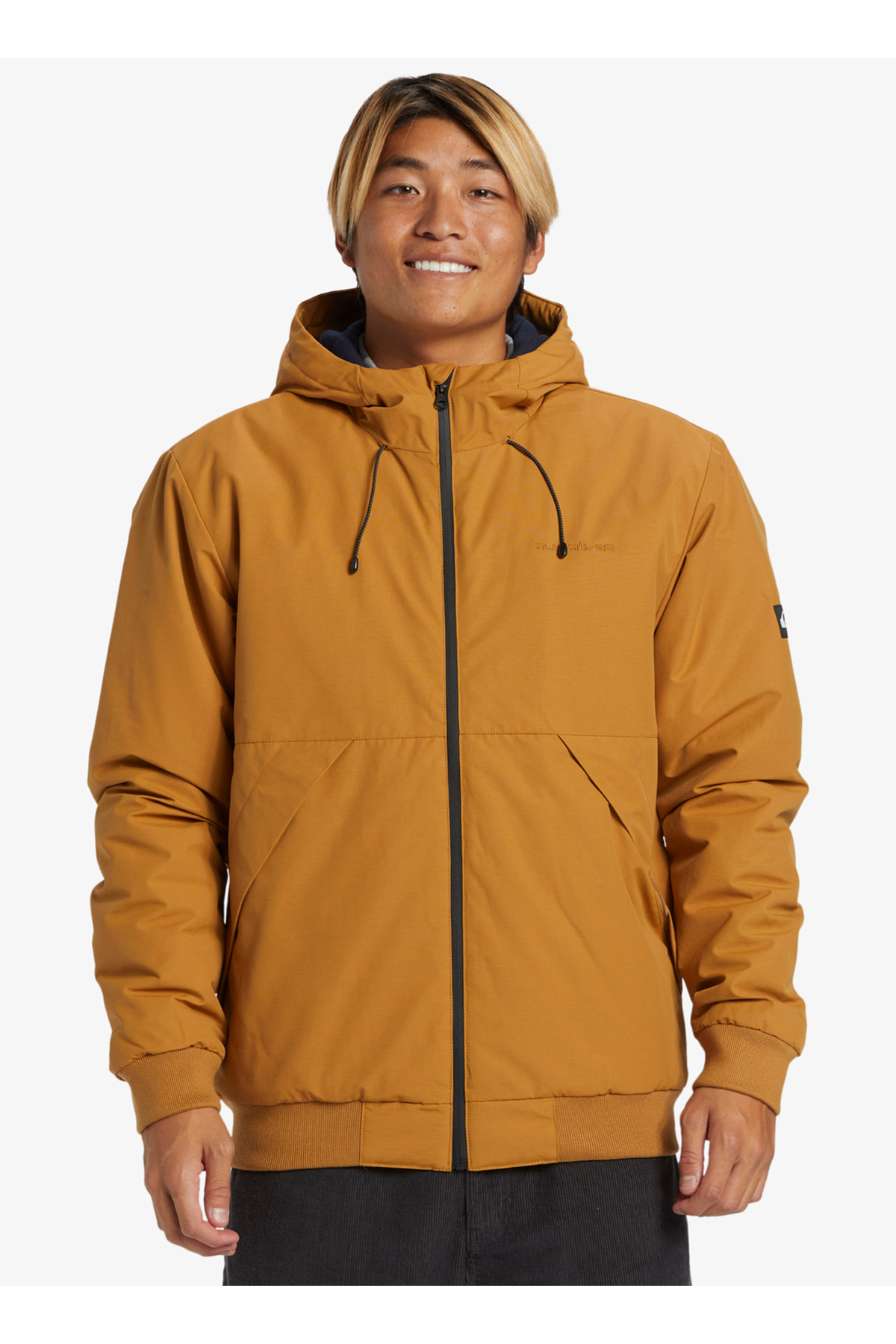 کوییک سیلور کاپشن مردانه قهوه‌ای EQYJK04089BROOKS 5K JACKET