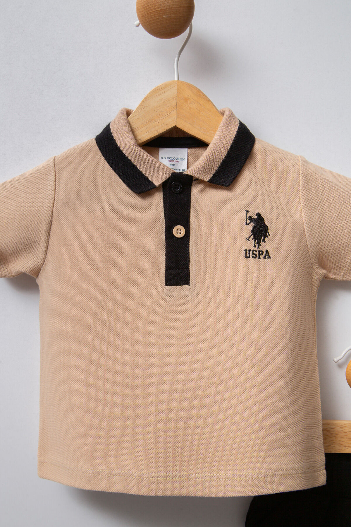 U.S. Polo Assn. U.S. Polo Assn Erkek Bebek Beyaz Takım fotoğrafı 2 (önizleme)