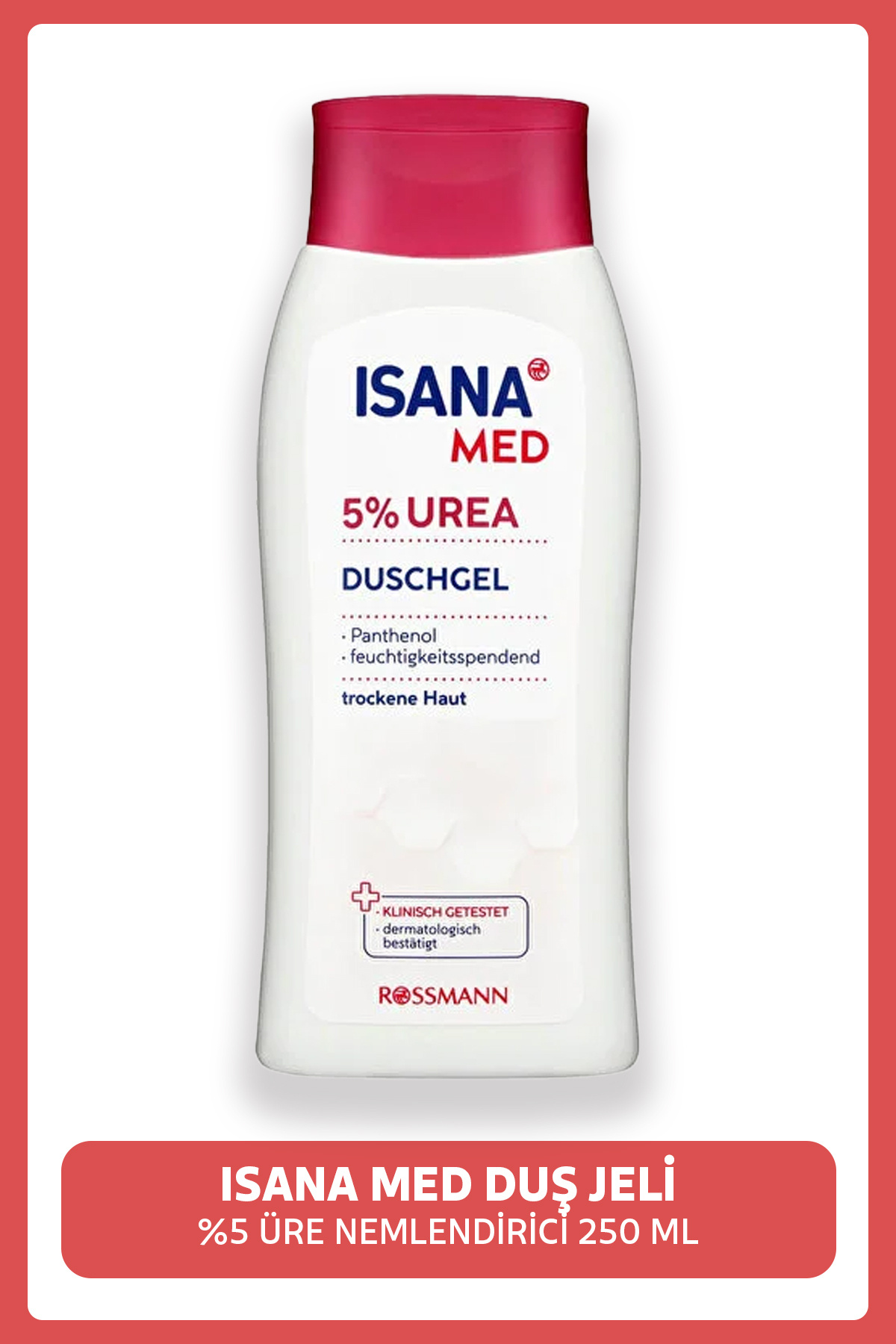 ISANA Med Duş Jeli %5 Ure 250 Ml