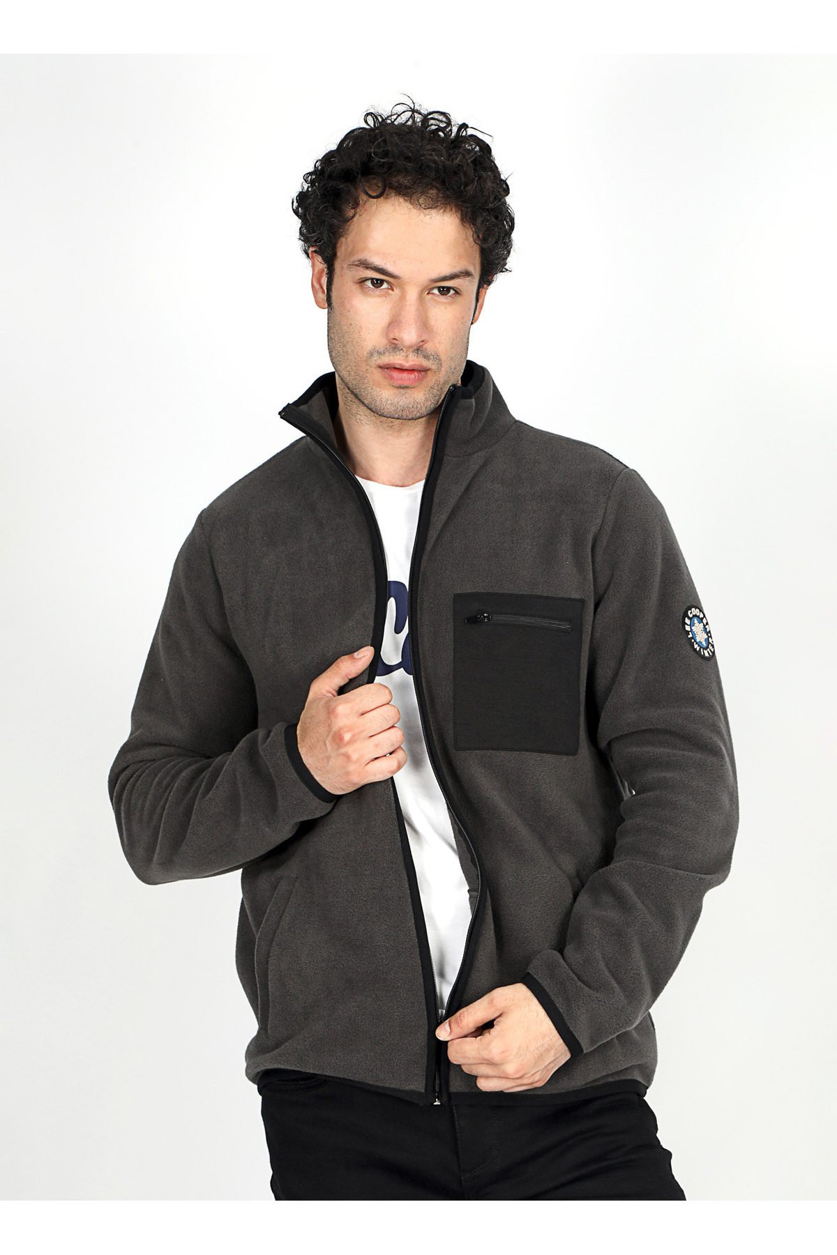 سویشرت مردانه راسته آستین بلند | لی کوپر Lee Cooper 251 LCM 241048 - تصویر 3
