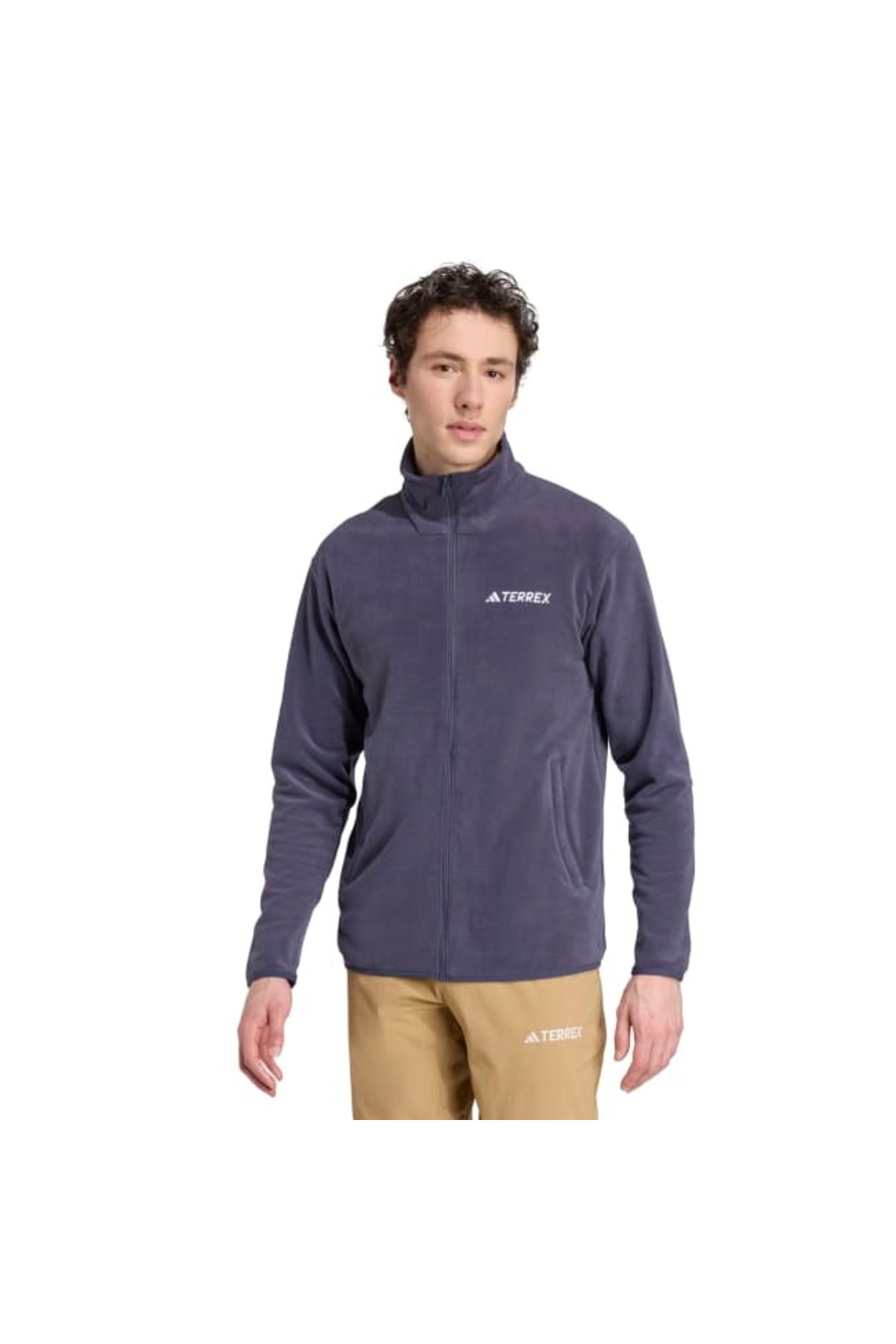 ژاکت اسپورت مردانه طرح دار آستین استاندارد | آدیداس adidas JM3116 - تصویر 2