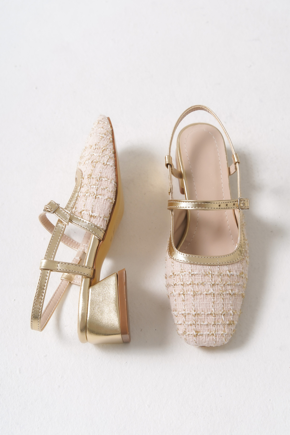 Riccon  Aanlarel Kadın Topuklu Ayakkabı 0012035 Bej - Görsel 6