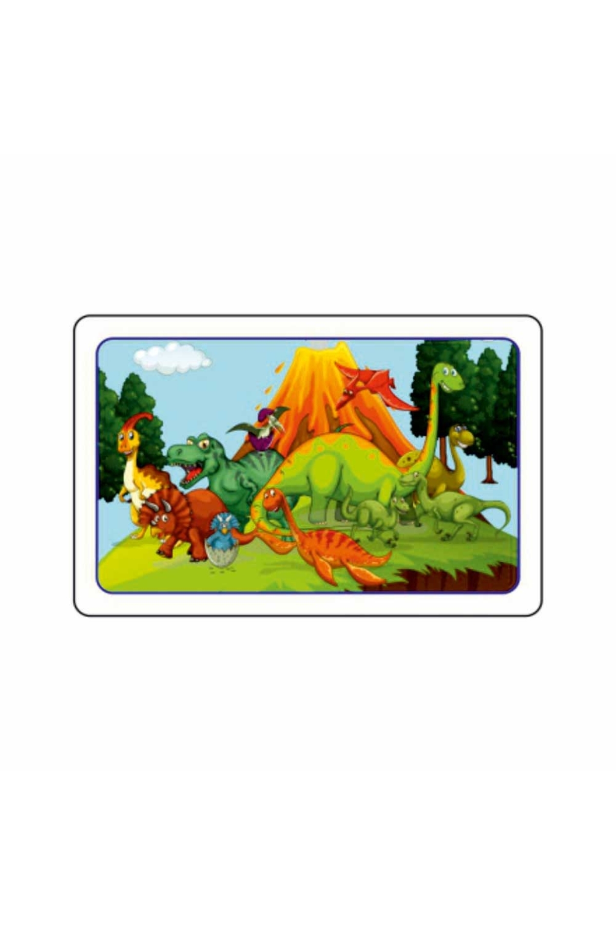 Dinosaurs Puzzle Wooden Colorful 24 Pieces Puzzle 31210