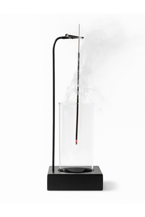 woodique Dekoratif Ahşap Tütsülük – Cam Tütsülük - Oda Kokusu ve Meditasyon A...