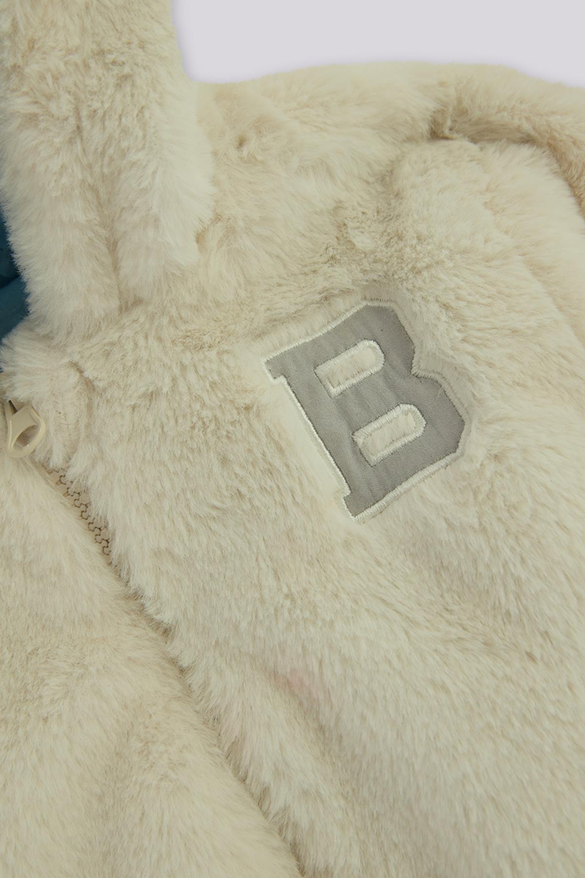 GB Baby BG Store Kız Bebek Ekru Mont fotoğrafı 2 (önizleme)