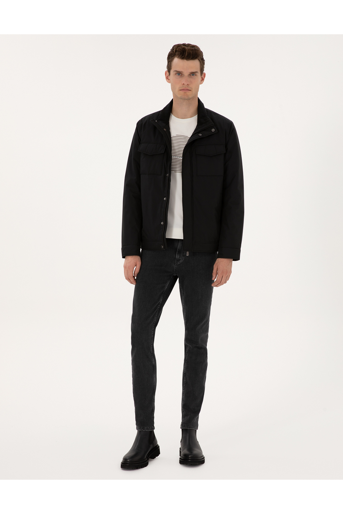Pierre Cardin Siyah Mont 50310174-VR046 görsel 4