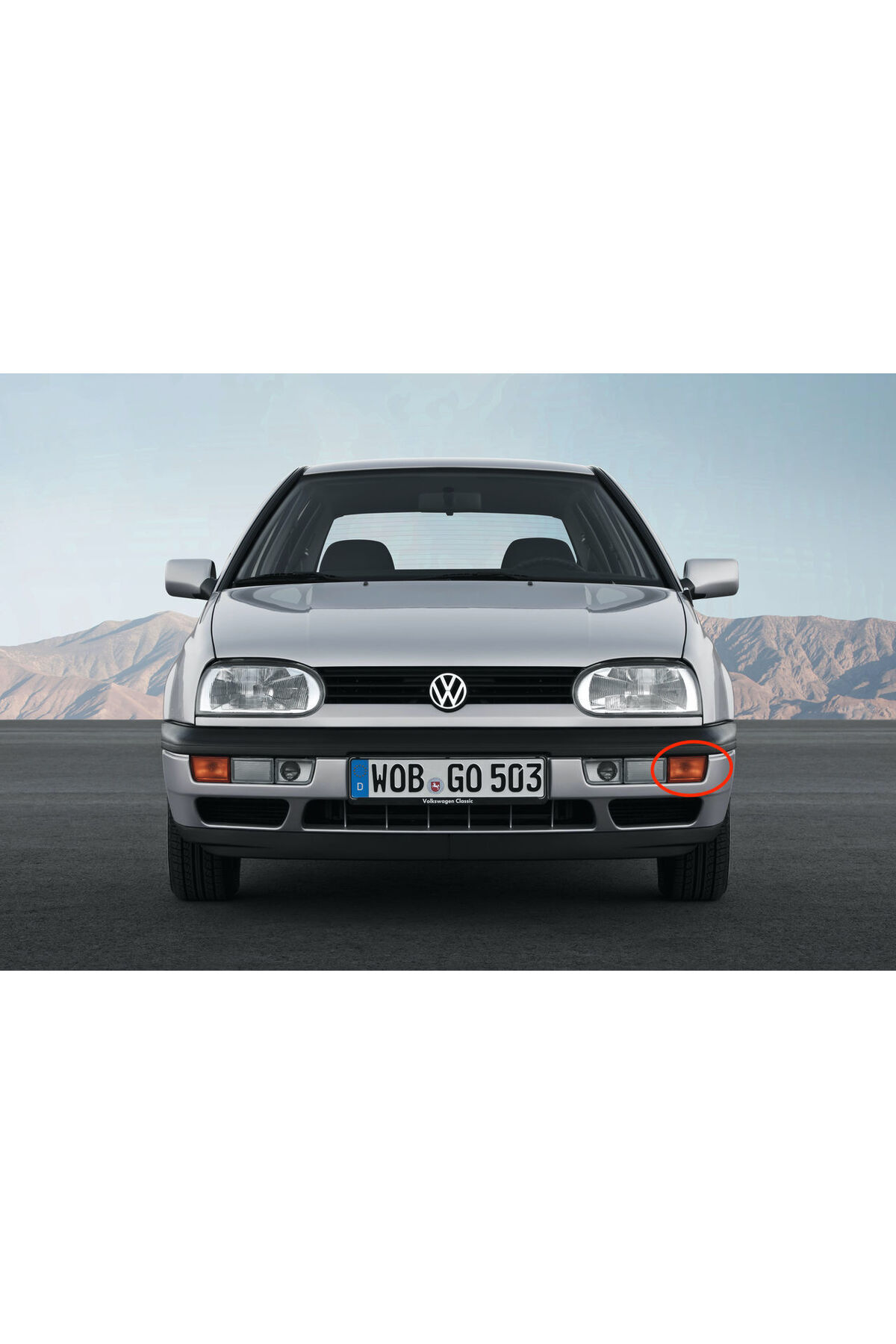 Genel Markalar GOLF 3 VENTO SOL SARI RENK TAMPON SİNYAL LAMBASI