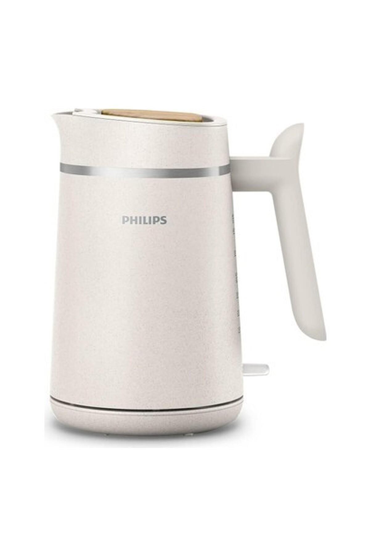Philips Çevre Dostu Mutfak 5000 Serisi Su Isıtıcısı, 1.7L Kapasite, 2200W, Krem, HD9365/10
