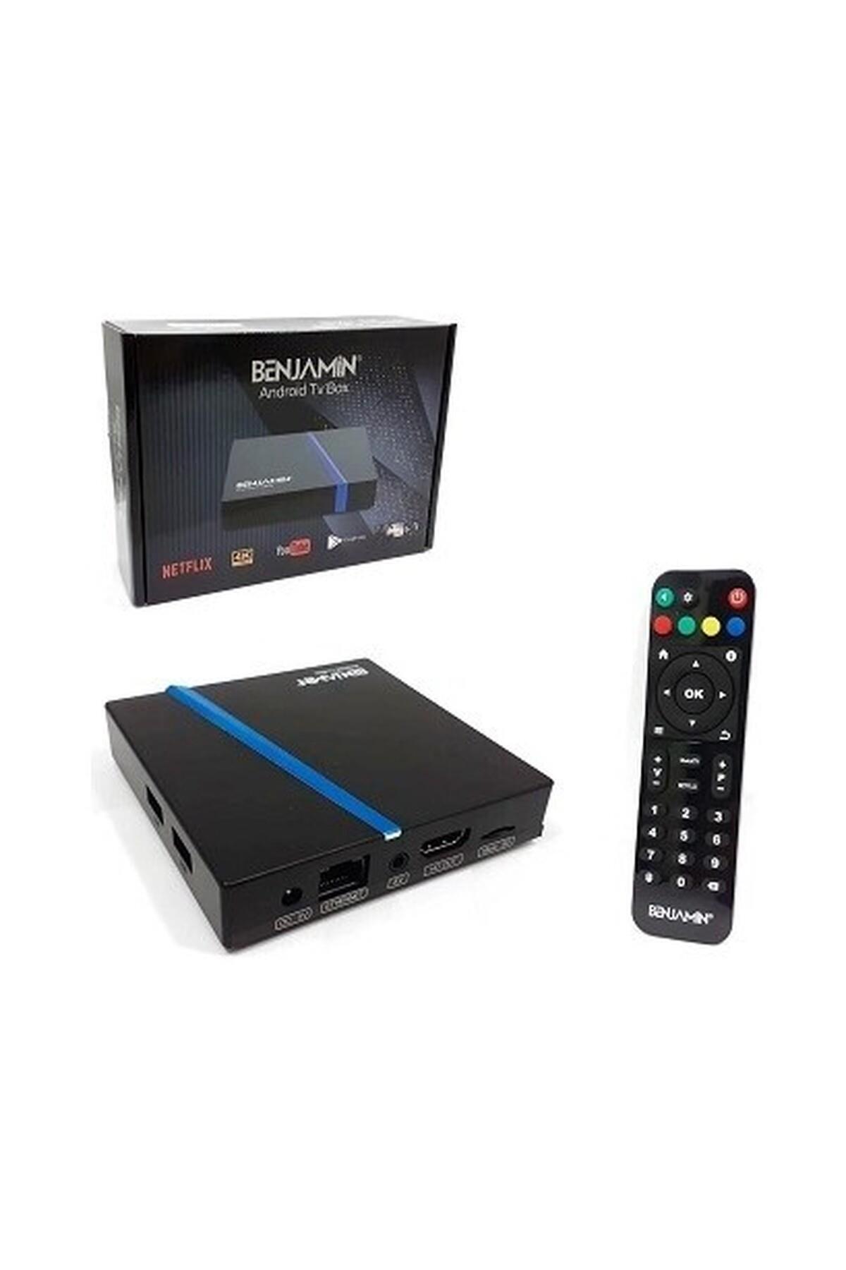 Benjamin BJ-A216 Android Tv Box 4K Netflix Wifi Ethernet Sd 2gb