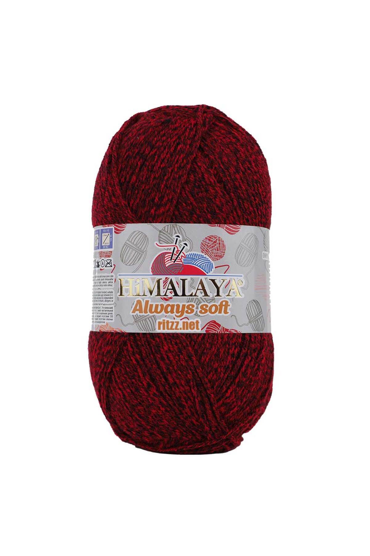 Himalaya Always Soft 77008 Kırmızı Siyah Kırçıllı - Fiyatı, Yorumları