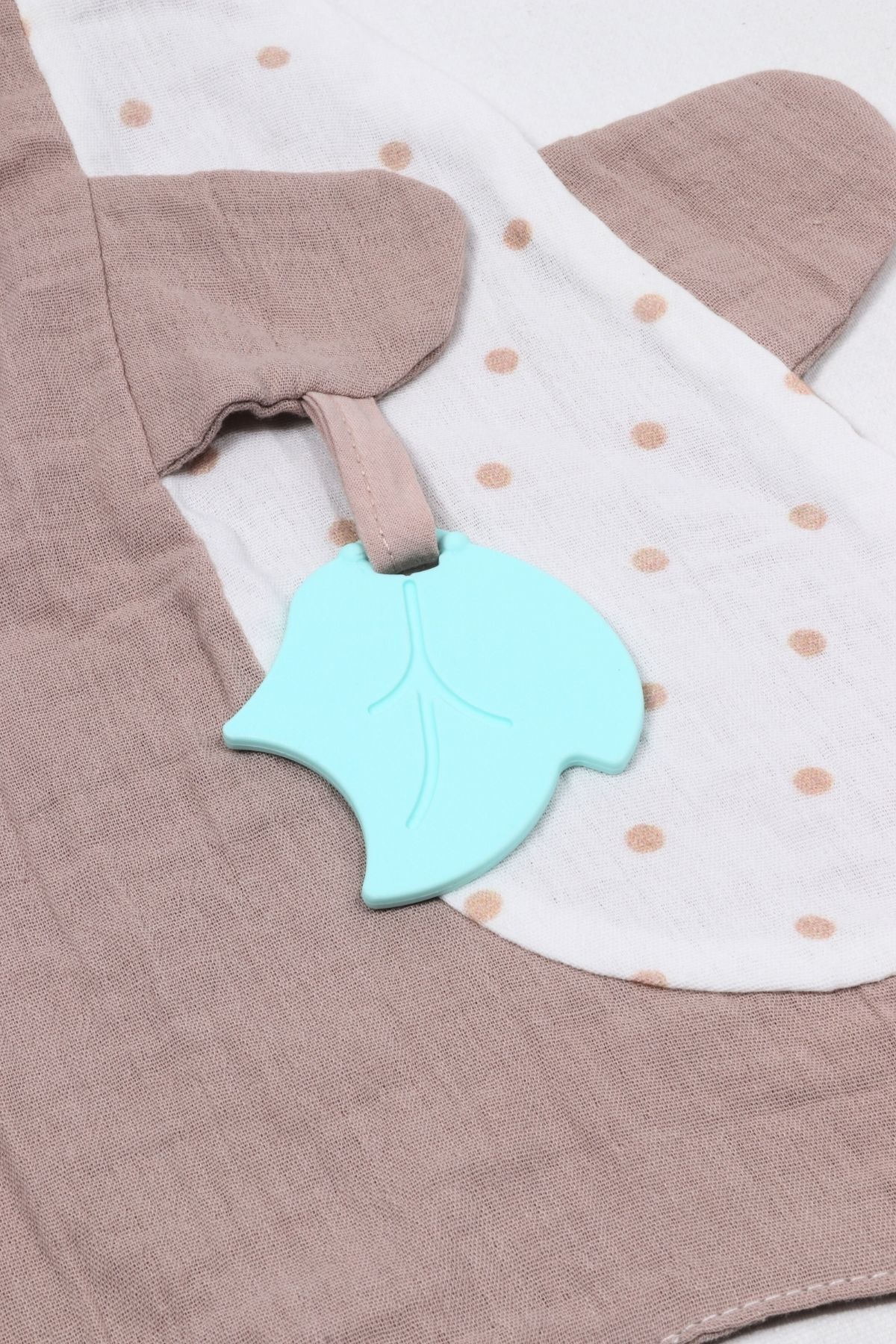 Bebekevi Diş Kaşıyıcılı %100 Pamuk Müslin Uyku Arkadaşı fotoğrafı 4 (önizleme)