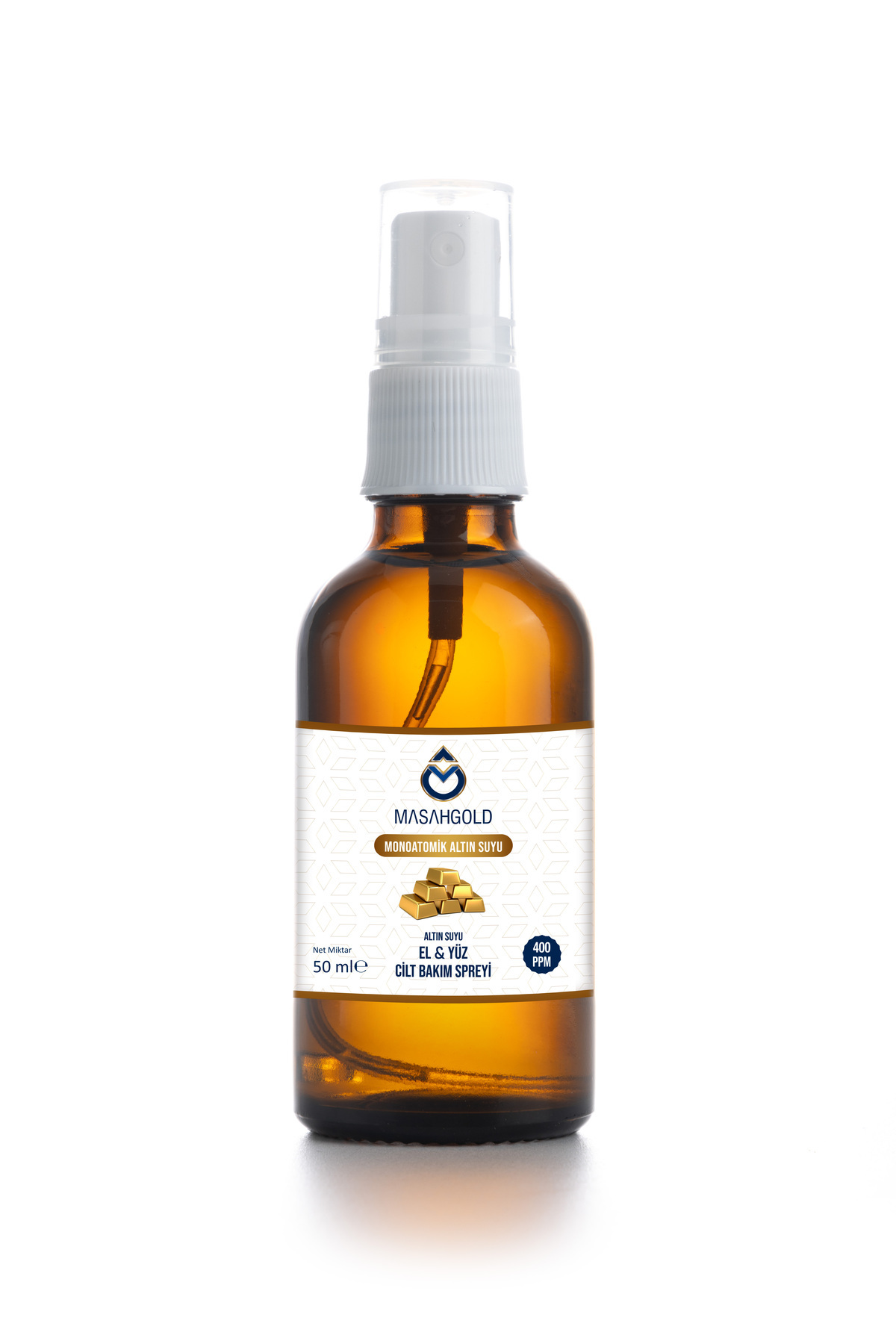 MASAH GOLD Altın Suyu 50 ml 400 Ppm